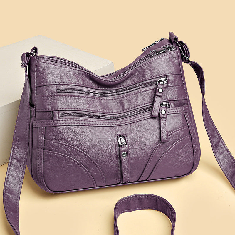 Casual Vintage Bag - Durable Shoulder or Crossbody Bag