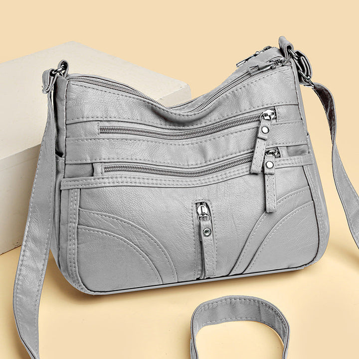 Casual Vintage Bag - Durable Shoulder or Crossbody Bag