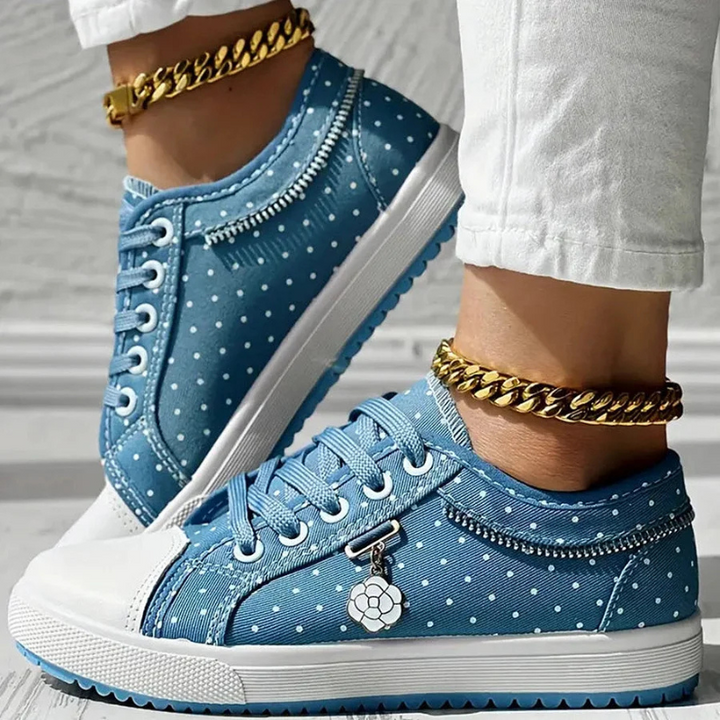 CARO | Elegant Women’s Sneakers with Floral Details