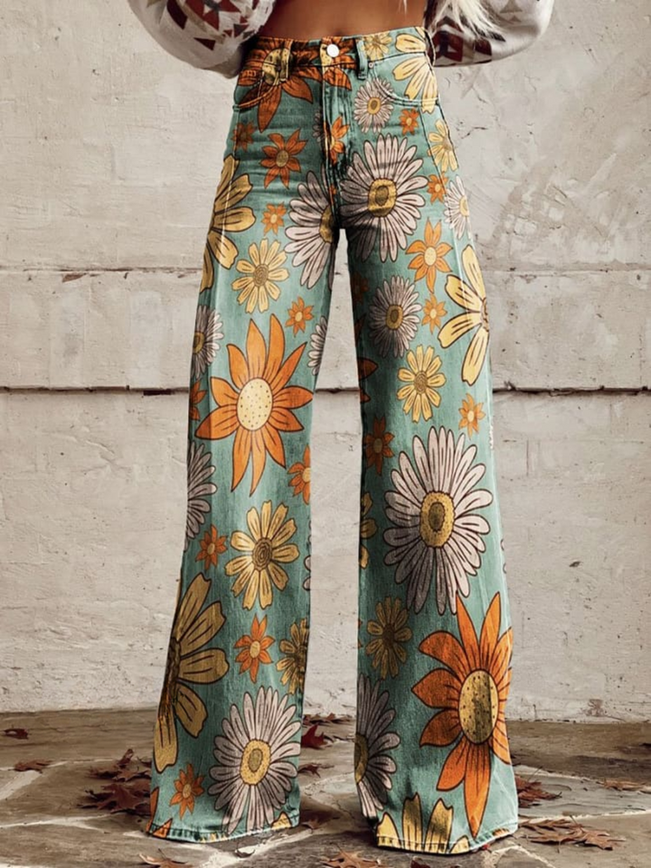 Cirilla – Floral Palazzo Trousers