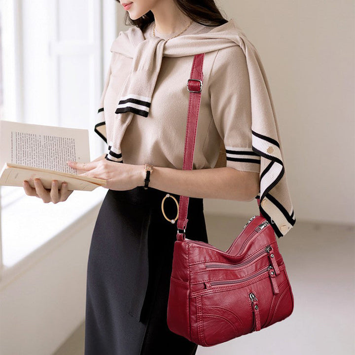 Casual Vintage Bag - Durable Shoulder or Crossbody Bag