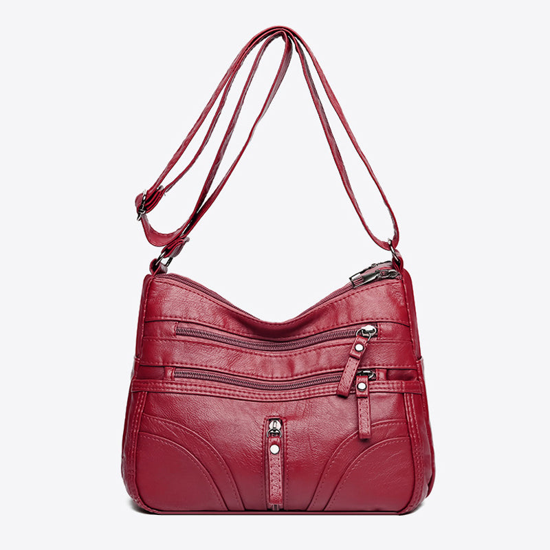 Casual Vintage Bag - Durable Shoulder or Crossbody Bag