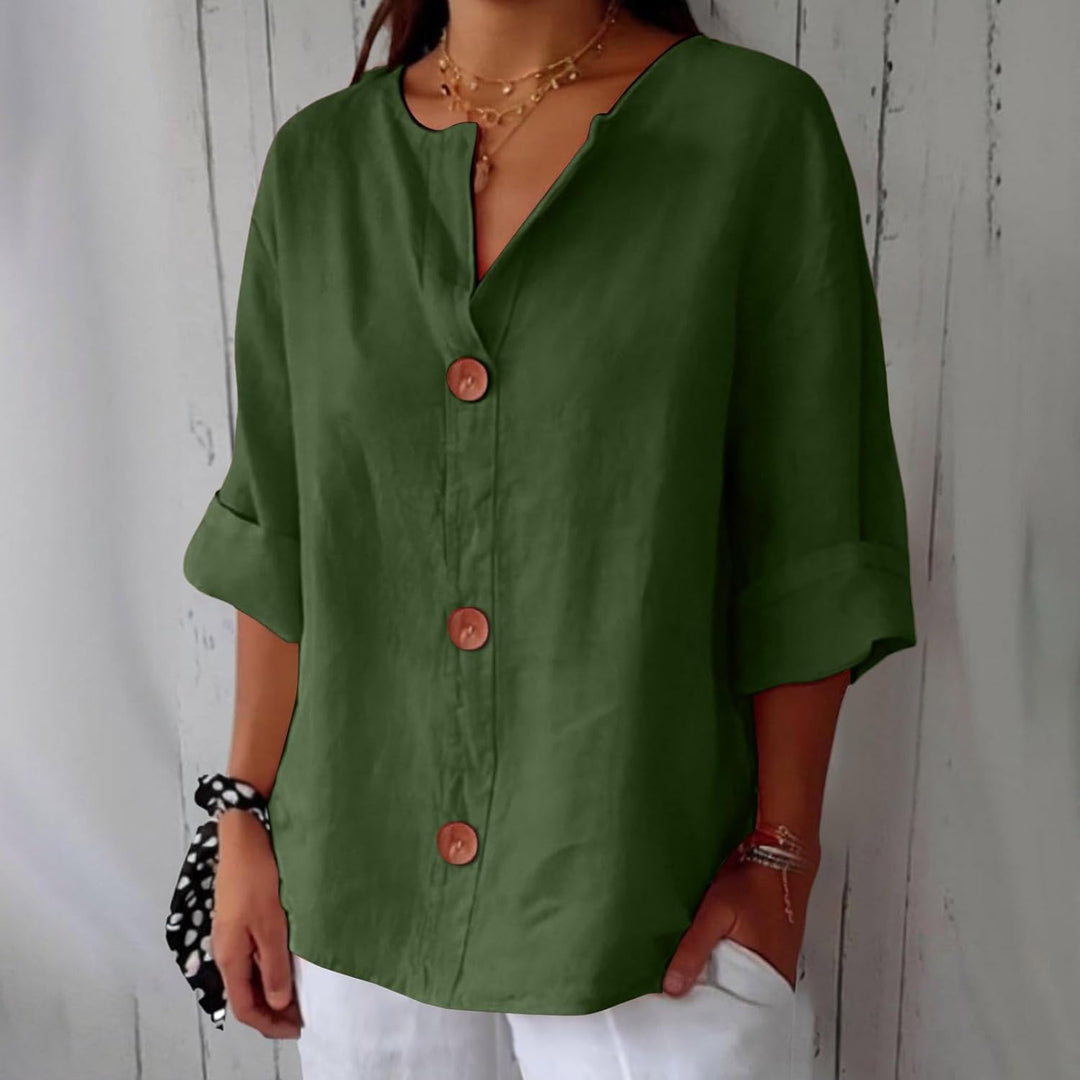 Elara | Breezy Classic Everyday Blouse