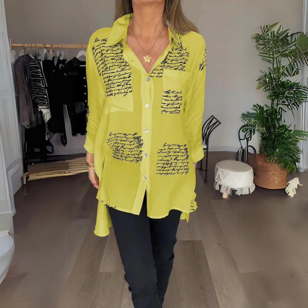 Mirabel - Women's Stylish Printed Cotton Top