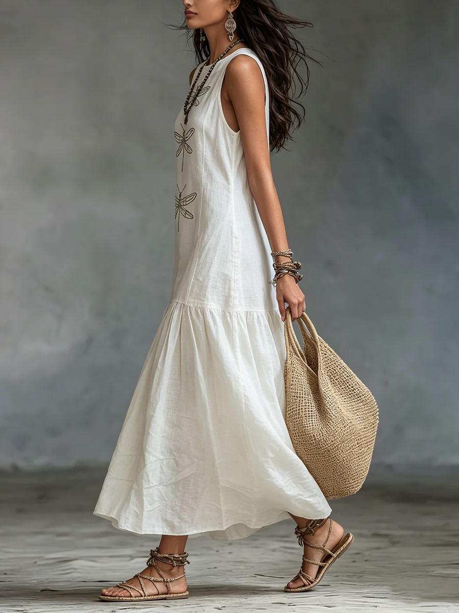 Lillian | Sleeveless Maxi Dress