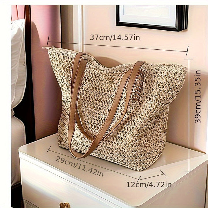 The Riviera Woven Tote