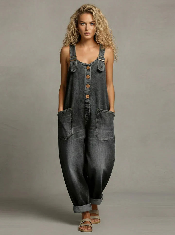 ROCIO - The comfortable and stylish denim jumpsuit that elevates your everyday look