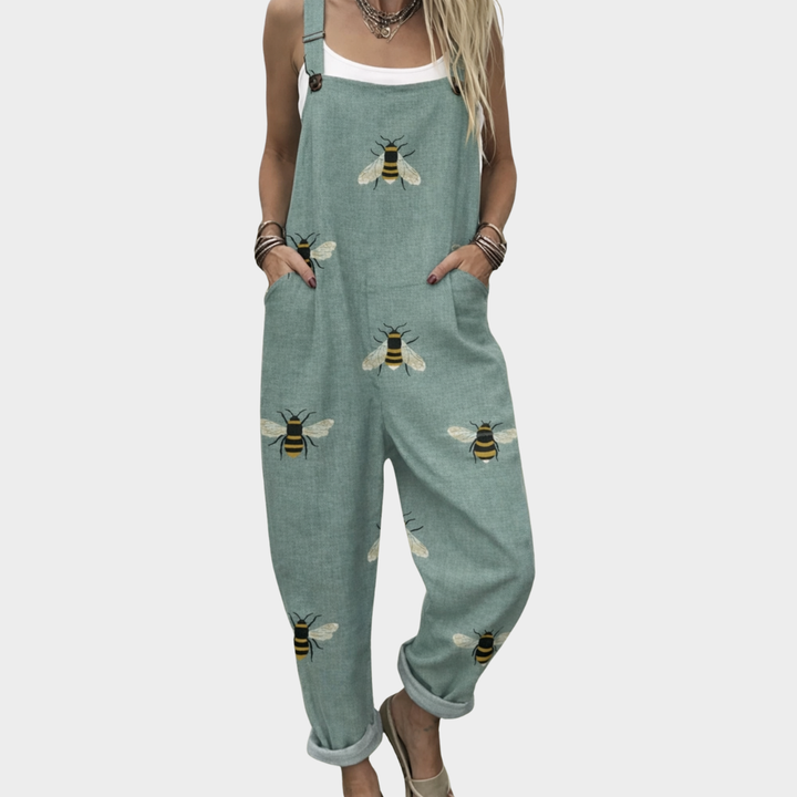 Cher - Comfortable printed overalls