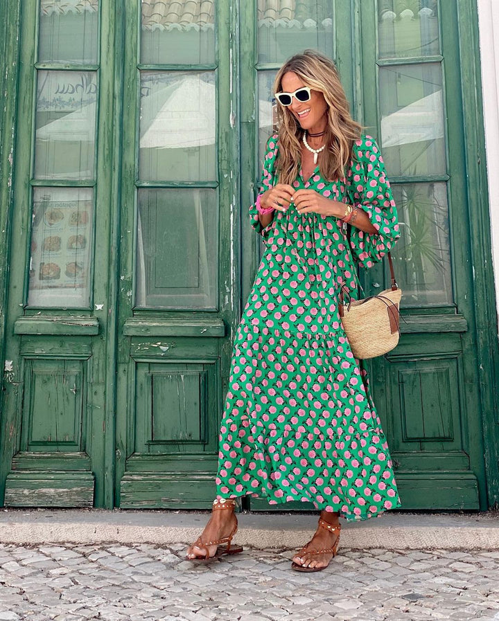 Isabel™ | Boho Maxi Dress