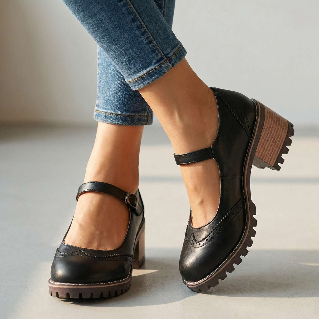 Marie – T-Strap Mary Jane Heels