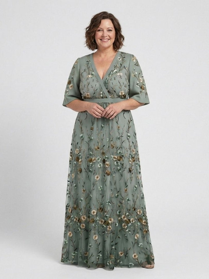 EVADNE | FLORAL MAXI DRESS