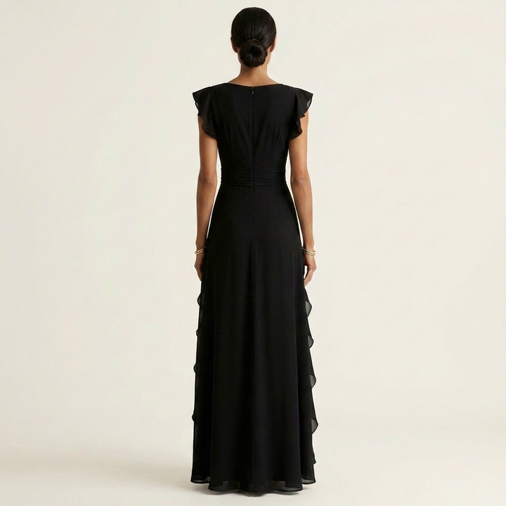 Nellyana | Wrap-Style V-Neck