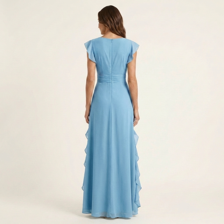 Nellyana | Wrap-Style V-Neck