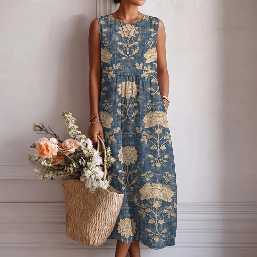 Alba™ | Sleeveless A-Line Dress