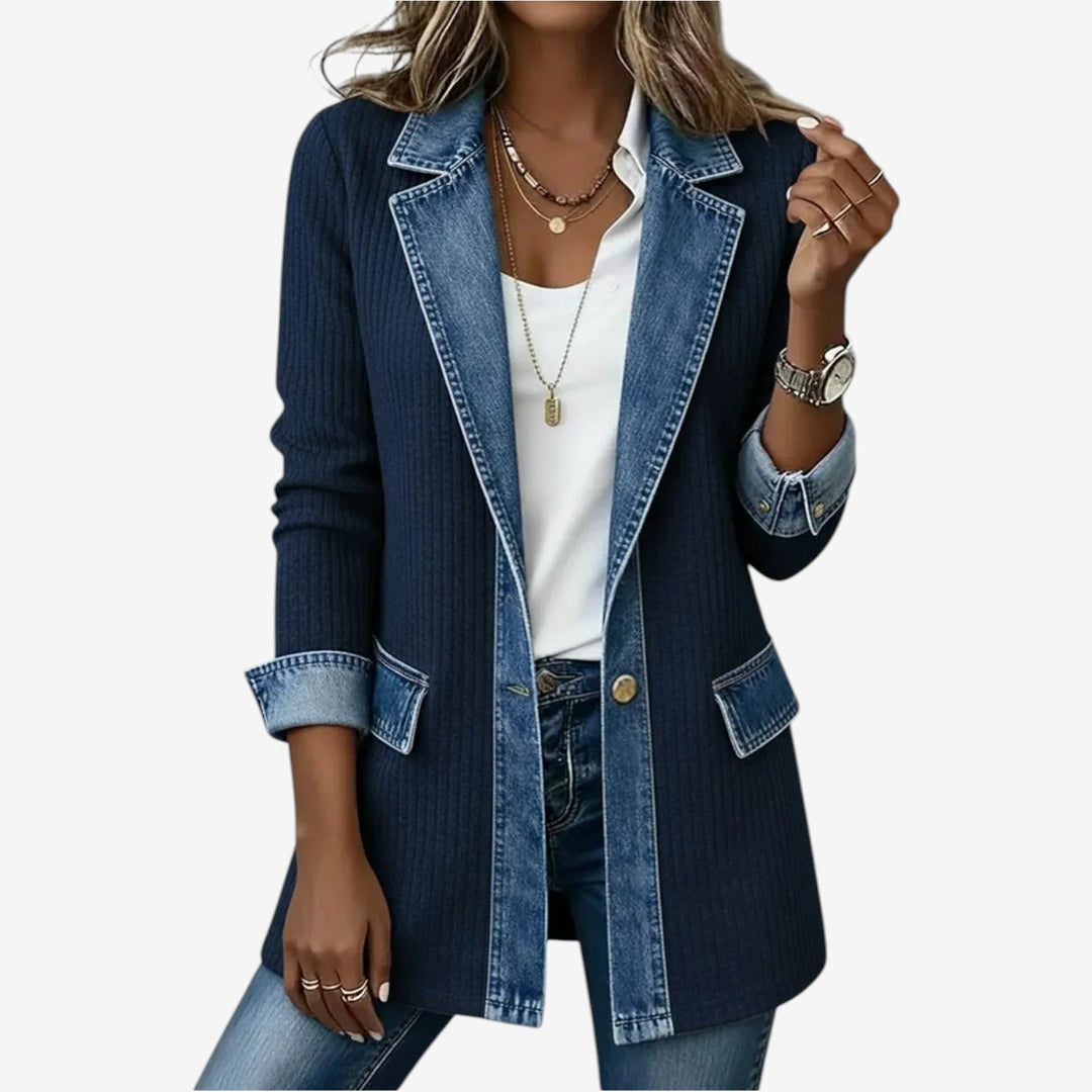 IVY  Soft denim cardigan