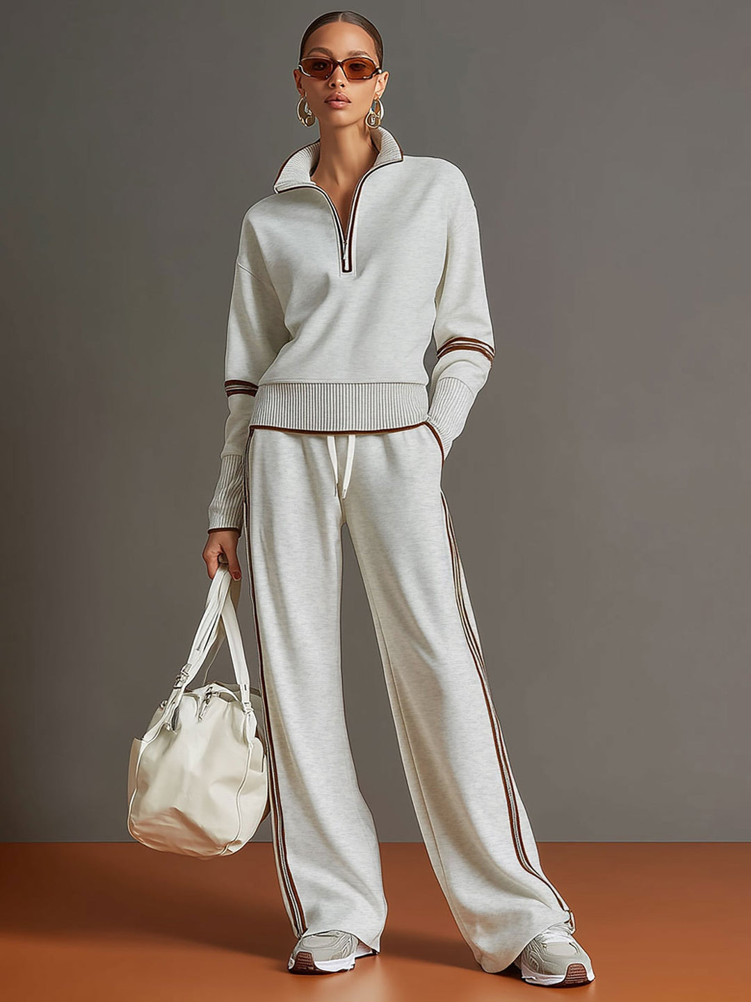 Marietta | Blouse and wide leg trousers