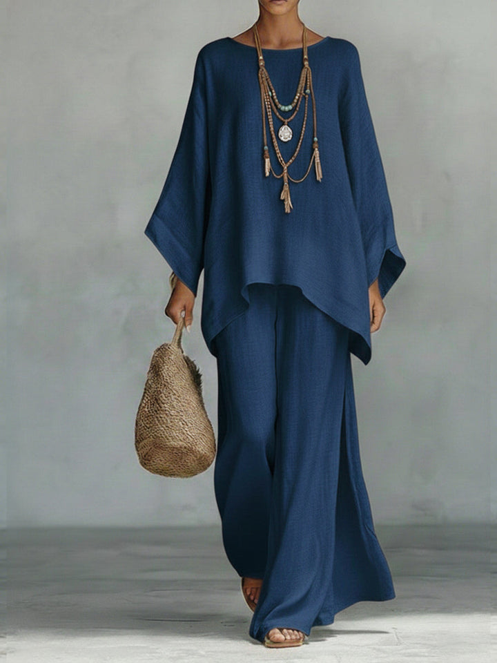 Celeste™ | Elegant Linen Two-Piece Set